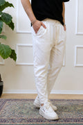 Pantalaccio Rio In Lino Bianco