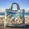 Solévia | Borsa tote ricamata