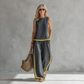 Chiara | Completo Elegante in Cotone-Lino