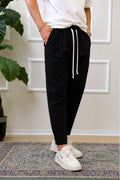 Pantalaccio Rio In Lino Nero