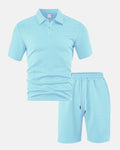 Matteo | Completo Polo e Shorts in Maglia