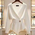 MONTSE | CARDIGAN INCROCIATO IN MAGLIA